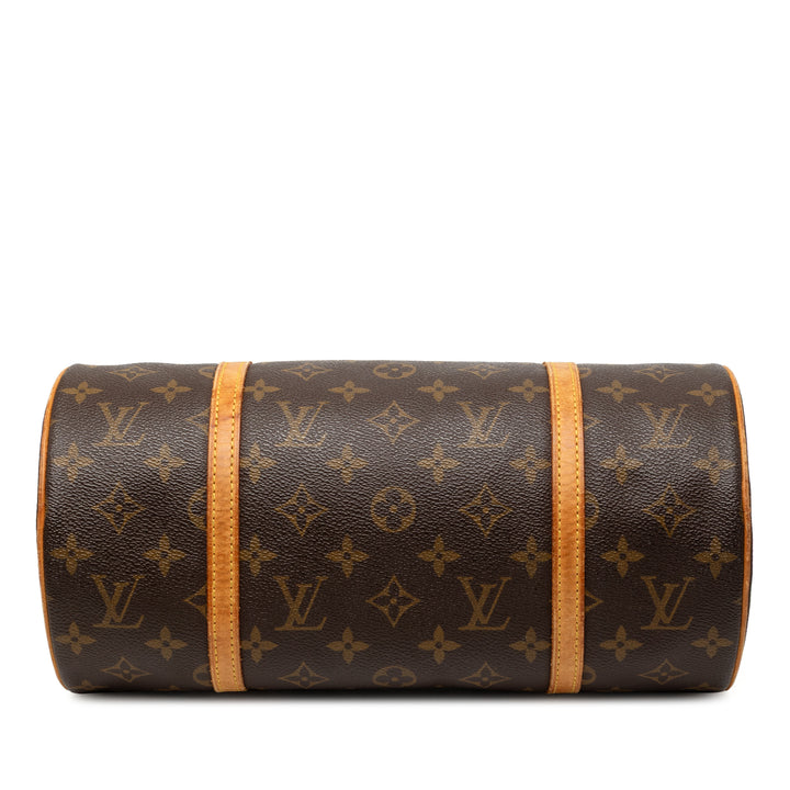 Papillon 30 Monogram Marron