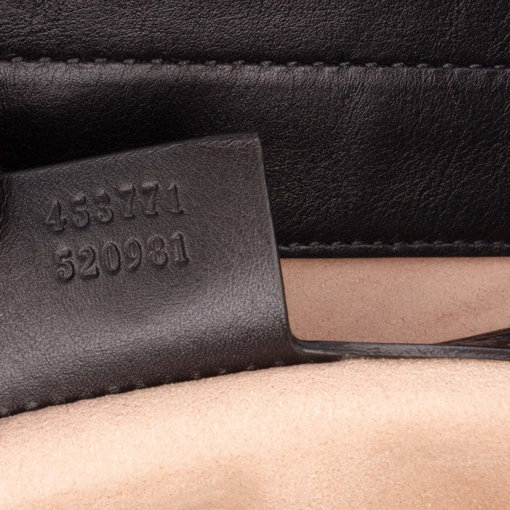 Medium Guccissima Soft Signature Tote Black - Gaby Paris