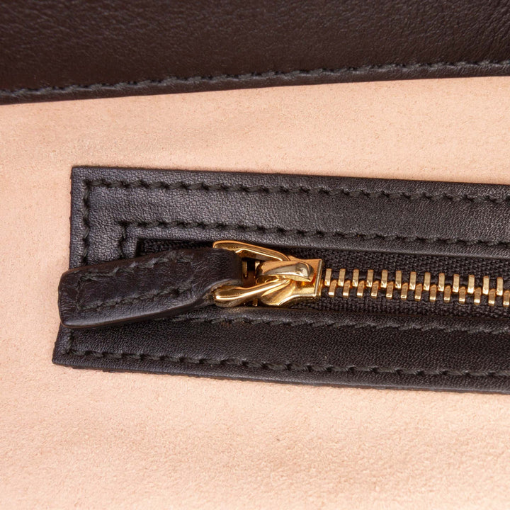 Medium Guccissima Soft Signature Tote Black - Gaby Paris