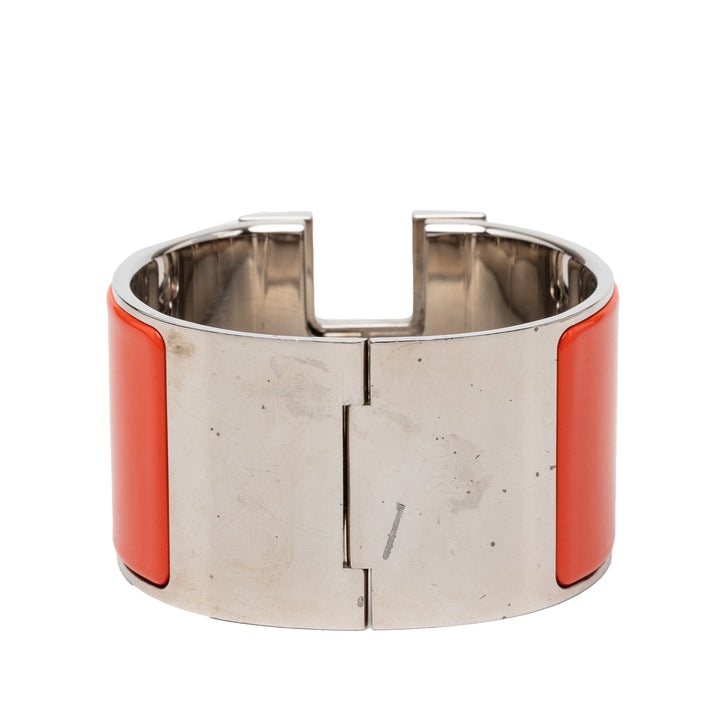 Hermès Extra Wide Émail Clic Clac H Bracelet PM