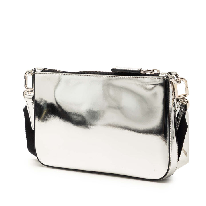 Prada Brushed Cuir Re Edition Zip Messenger Sac