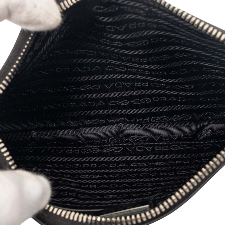 Prada Brushed Cuir Re Edition Zip Messenger Sac