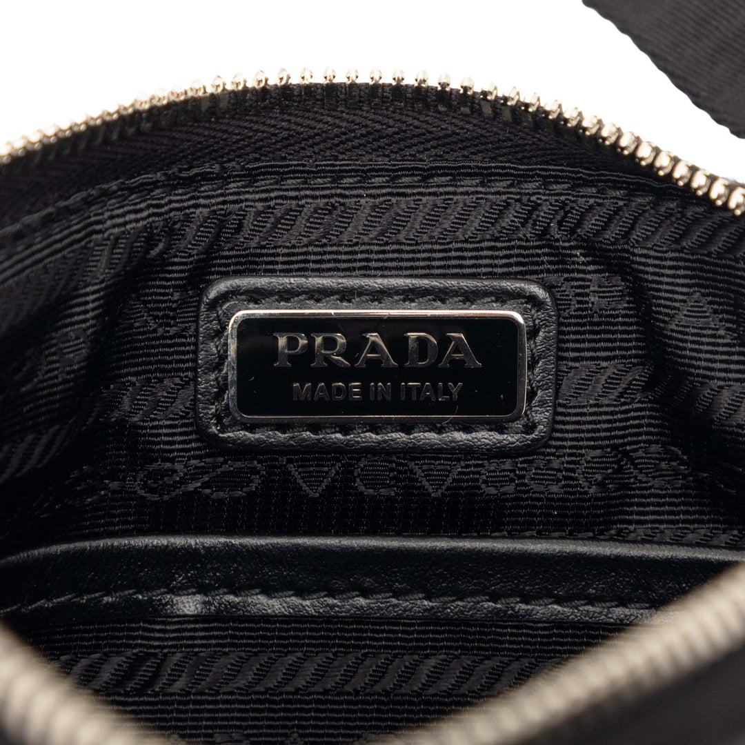 Prada Brushed Cuir Re Edition Zip Messenger Sac