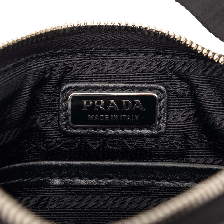 Prada Brushed Cuir Re Edition Zip Messenger Sac