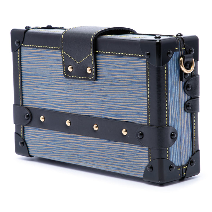Louis Vuitton Sac bandoulière Malle Épi Petite Bleu – vue 2 – GABY PARIS