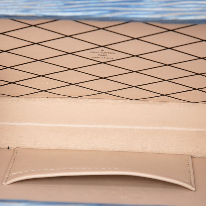 Louis Vuitton Sac bandoulière Malle Épi Petite Bleu – vue 4 – GABY PARIS