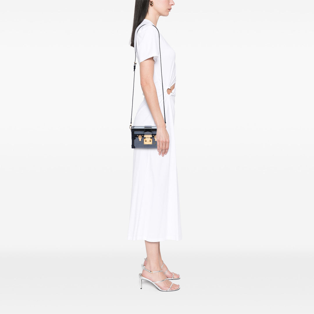 Louis Vuitton Sac bandoulière Malle Épi Petite Bleu – vue 6 – GABY PARIS