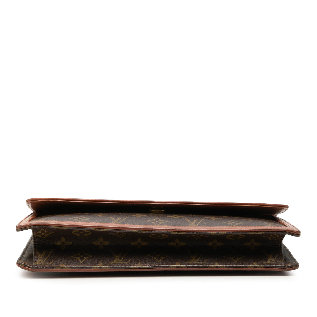 Pochette Dame GM Monogram Marron