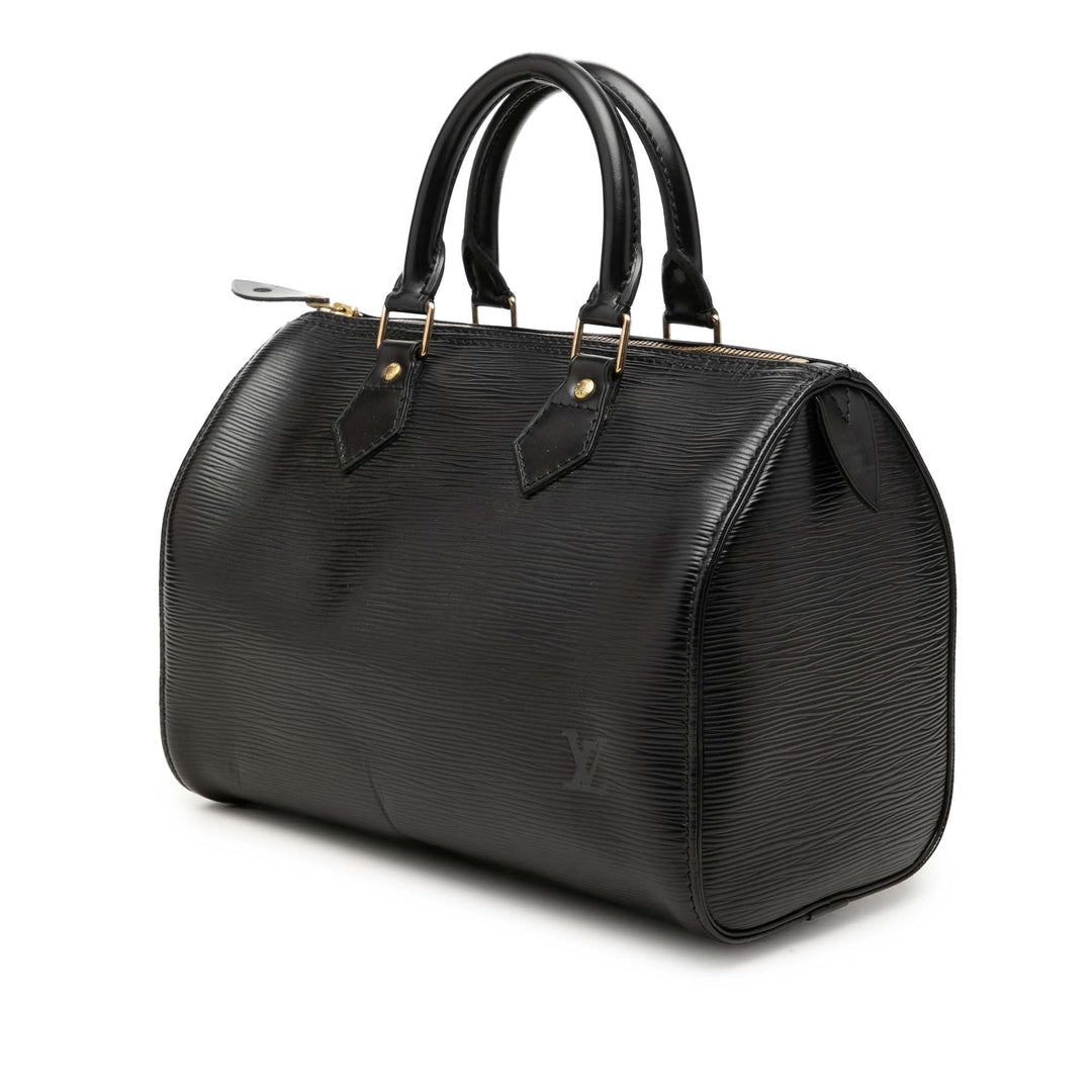 Louis Vuitton Speedy 25 Épi Noir – vue 2 – GABY PARIS