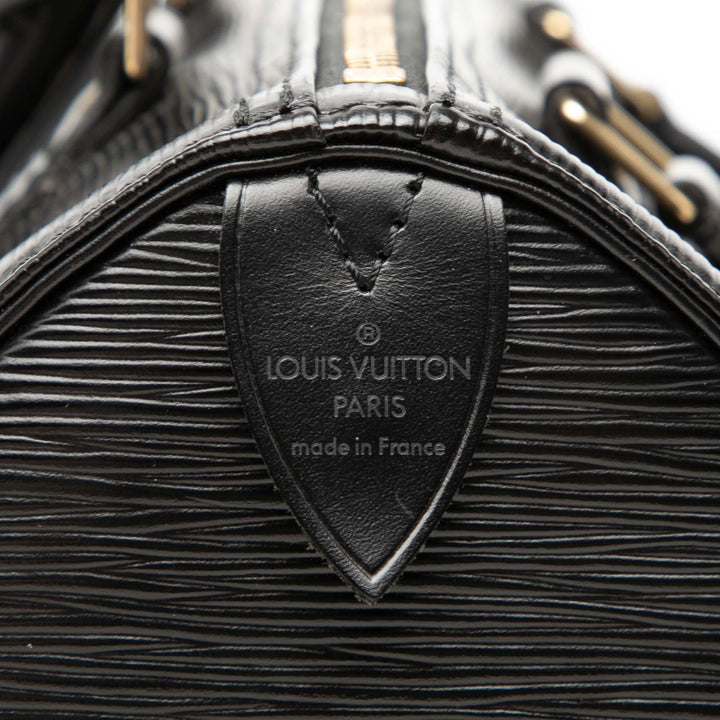 Louis Vuitton Speedy 25 Épi Noir – vue 5 – GABY PARIS