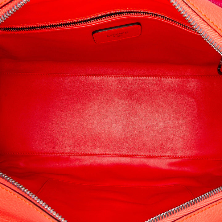 Tricolor Leather Amazona 36 Orange - Gaby Paris