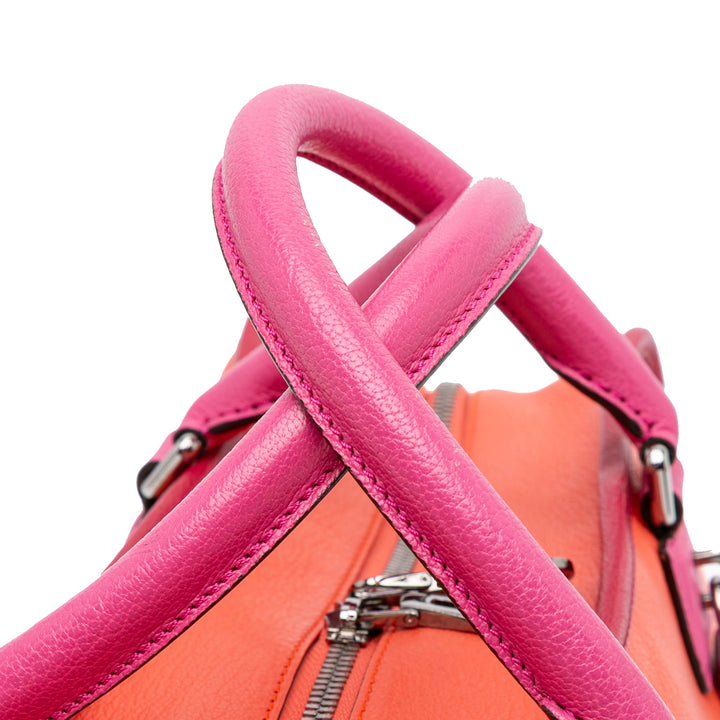 Tricolor Leather Amazona 36 Orange - Gaby Paris