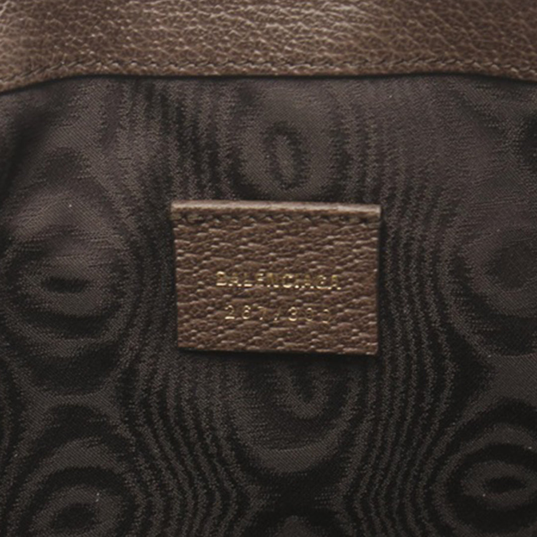 Gucci The Hacker Project Graffiti BB Supreme Clutch Brown - Gaby Paris