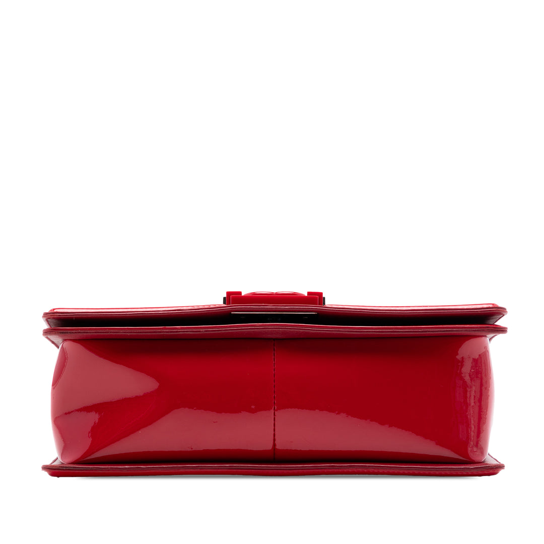 Chanel Matelassé Acrylic Boy à rabat Moyen Cuir
