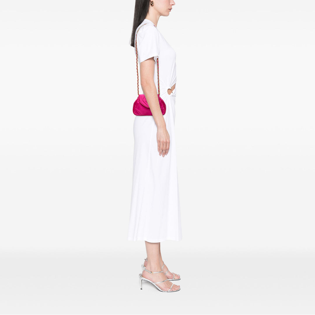 Chanel Sac bandoulière CC Matelassé à rabat Rose – vue 7 – GABY PARIS
