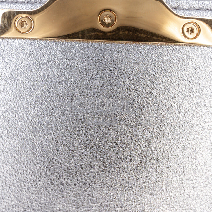 Celine Triomphe All Over Laminated Cuir de veau Claude Sac bandoulière