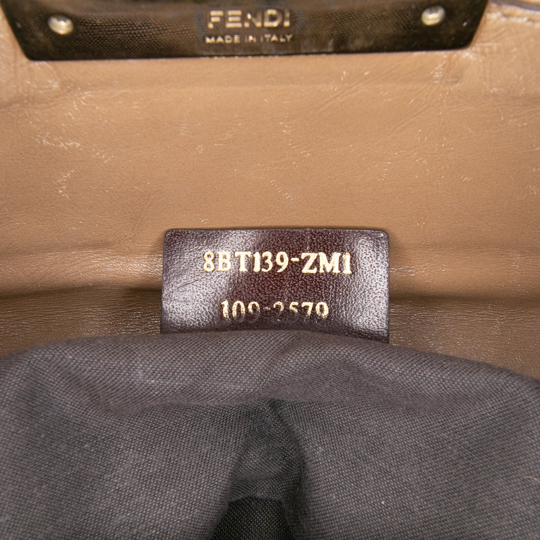 Fendi Cuir Baguette Chain à rabat – GABY PARIS Authentique