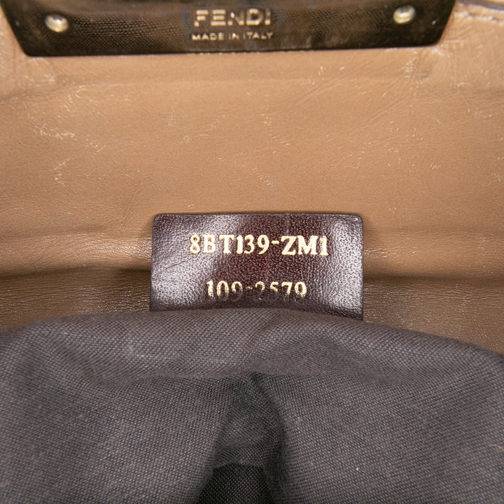 Fendi Cuir Baguette Chain à rabat – GABY PARIS Authentique