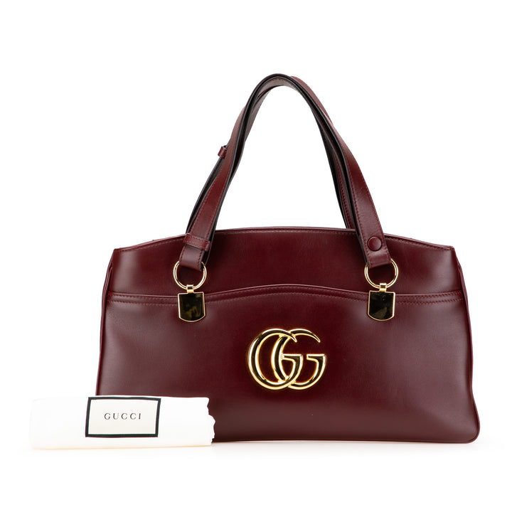 Gucci Large Cuir Arli Sac bandoulière