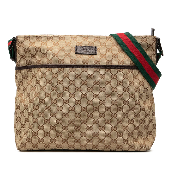 Gucci GG Toile Web Sac porté croisé