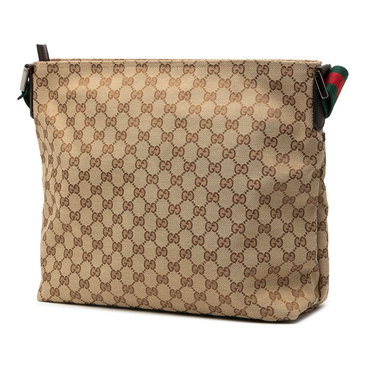Gucci GG Toile Web Sac porté croisé