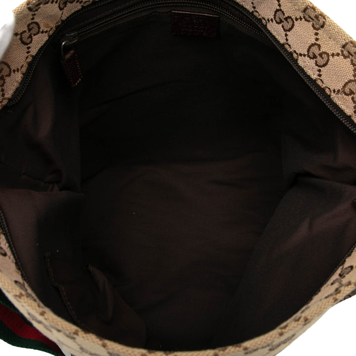 Gucci GG Toile Web Sac porté croisé
