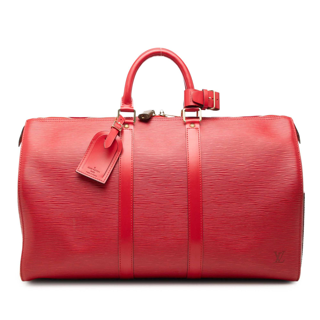 Keepall 45 Épi Rouge