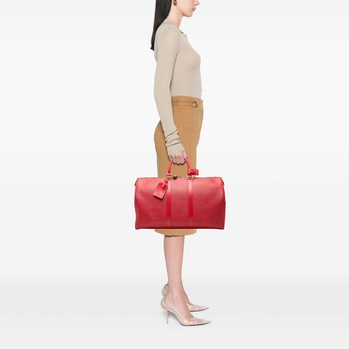 Keepall 45 Épi Rouge