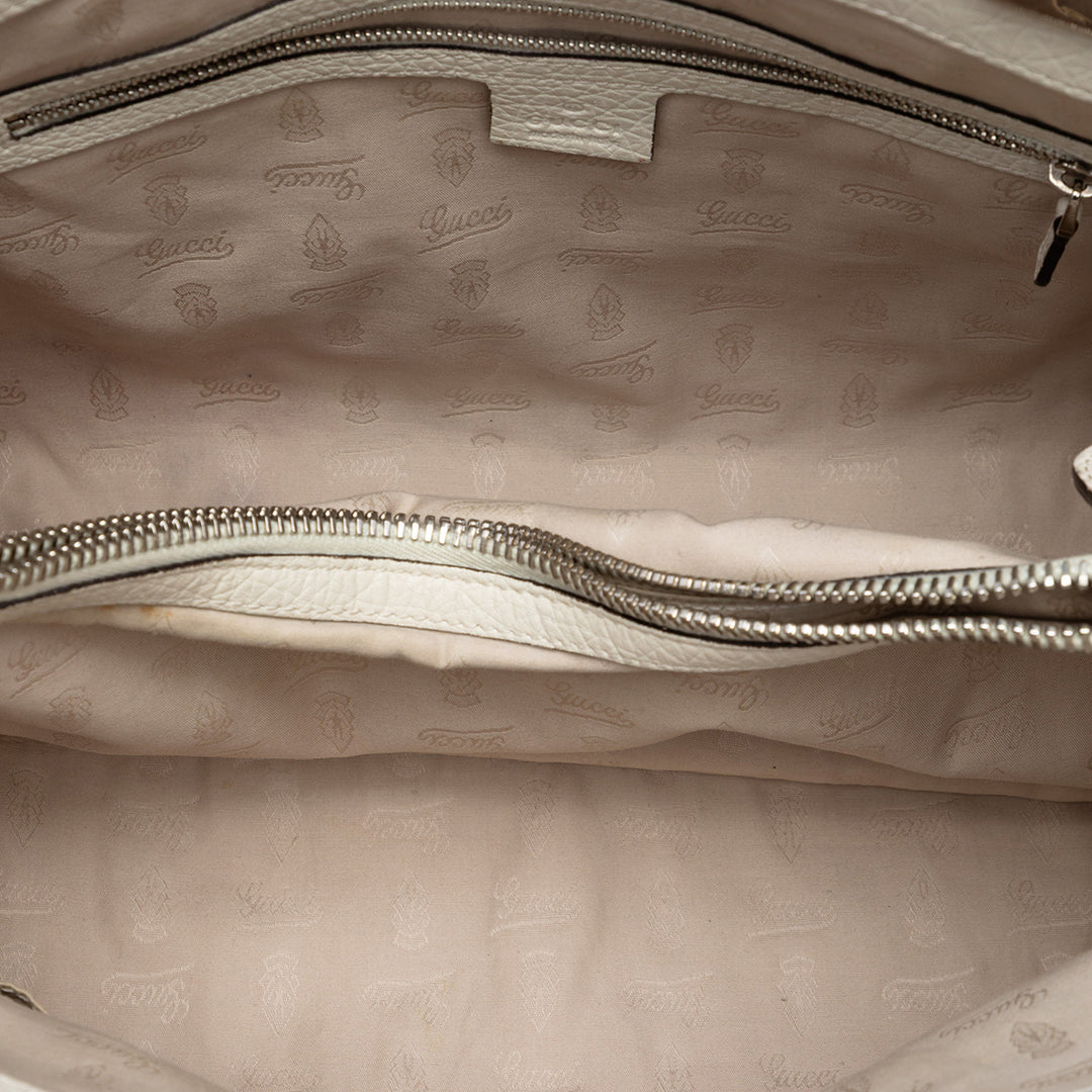 Gucci Medium GG Toile Bamboo Libeccio Cabas
