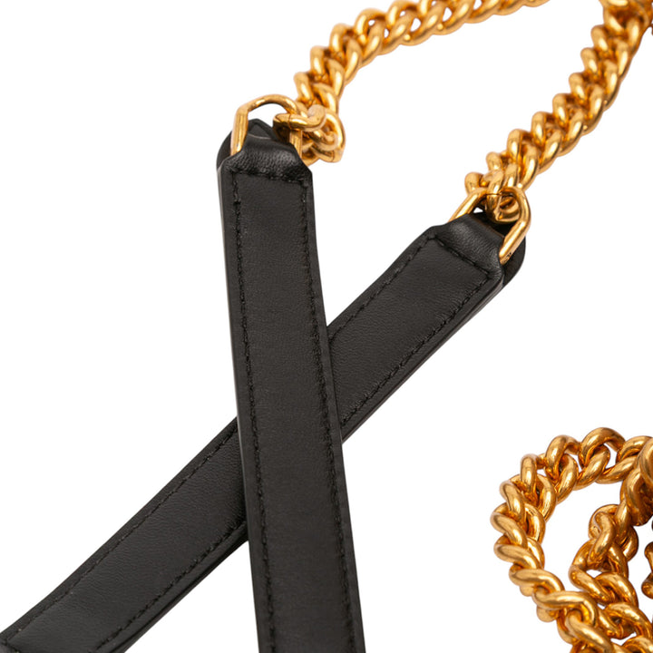 Fendi Mini Bicolor Nappa Apolo Sac à chaîneuette Sac bandoulière