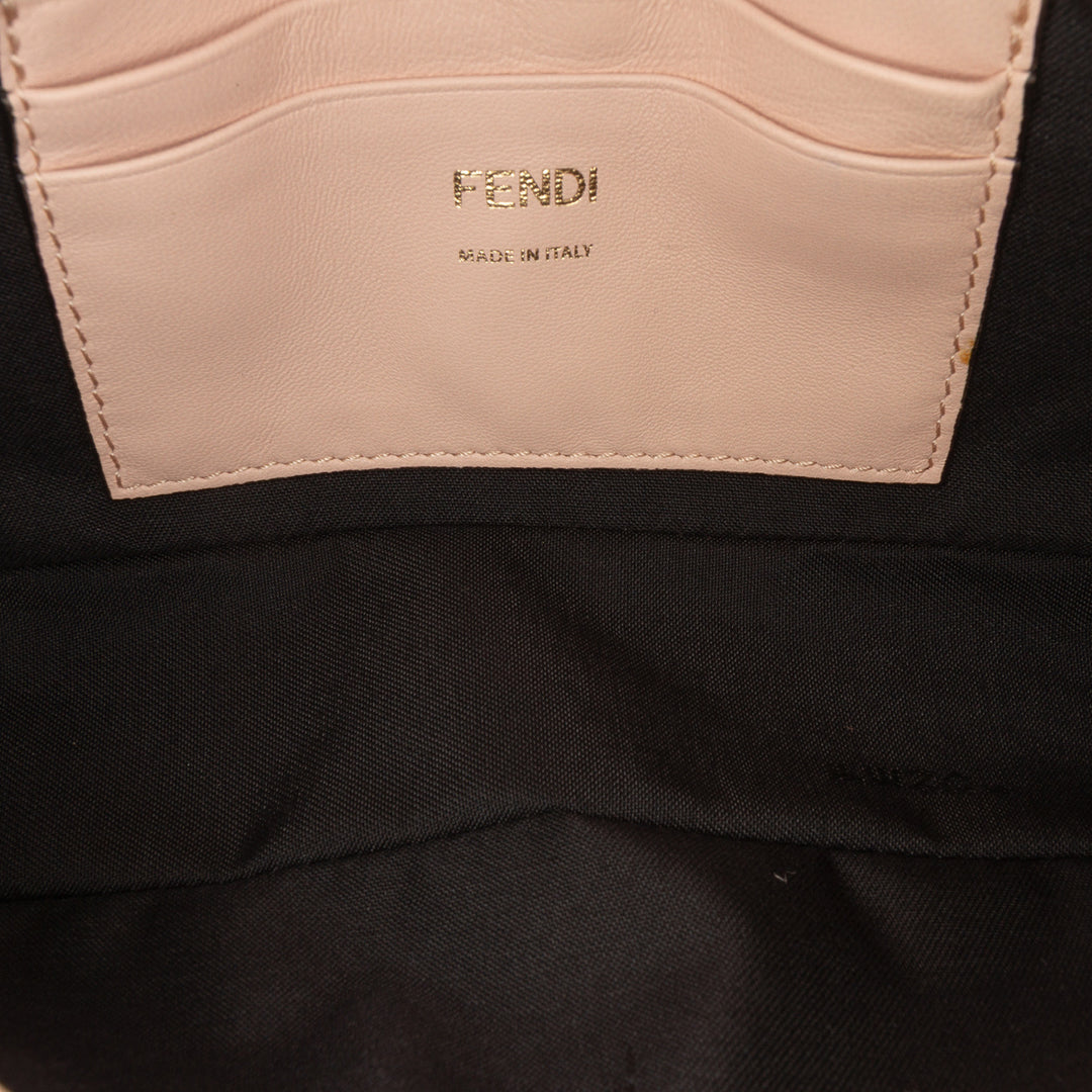 Fendi Mini Bicolor Nappa Apolo Sac à chaîneuette Sac bandoulière