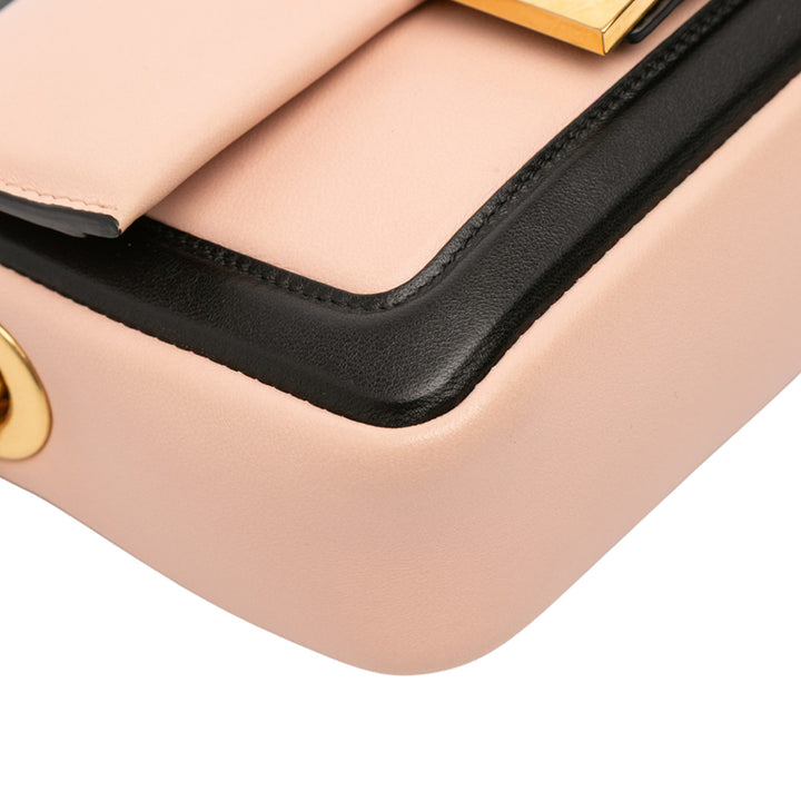Fendi Mini Bicolor Nappa Apolo Sac à chaîneuette Sac bandoulière