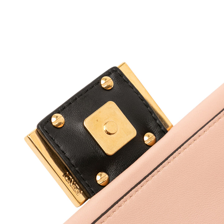 Fendi Mini Bicolor Nappa Apolo Sac à chaîneuette Sac bandoulière