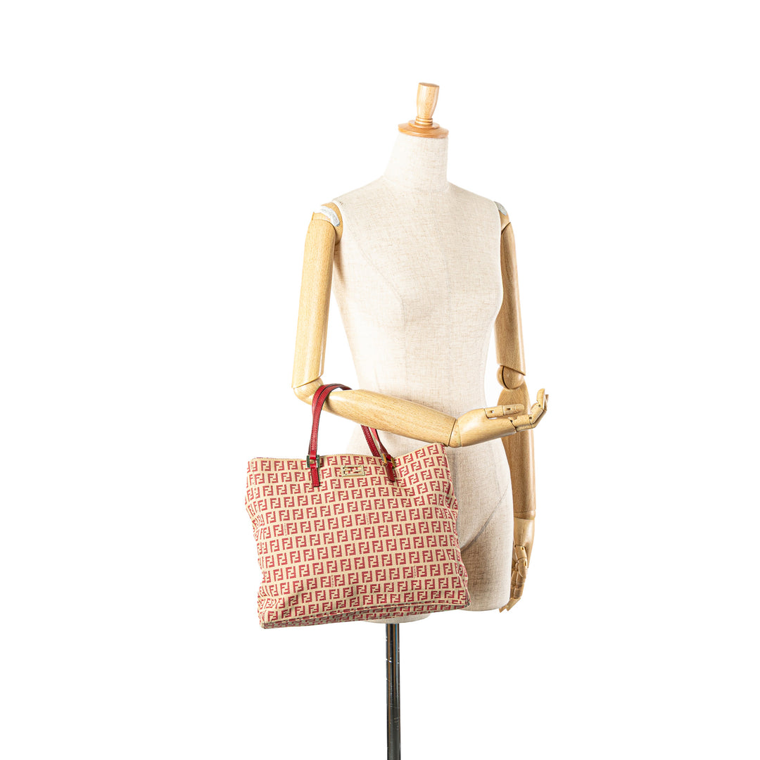 Zucchino Canvas Tote Brown - Gaby Paris
