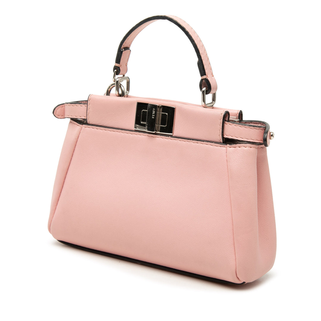 Fendi Micro Cuir Flowerland Peekaboo Sac