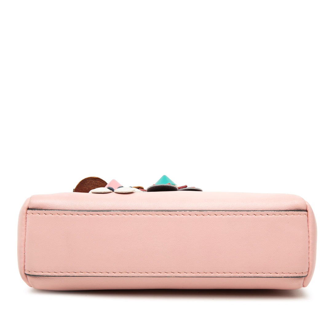 Fendi Micro Cuir Flowerland Peekaboo Sac