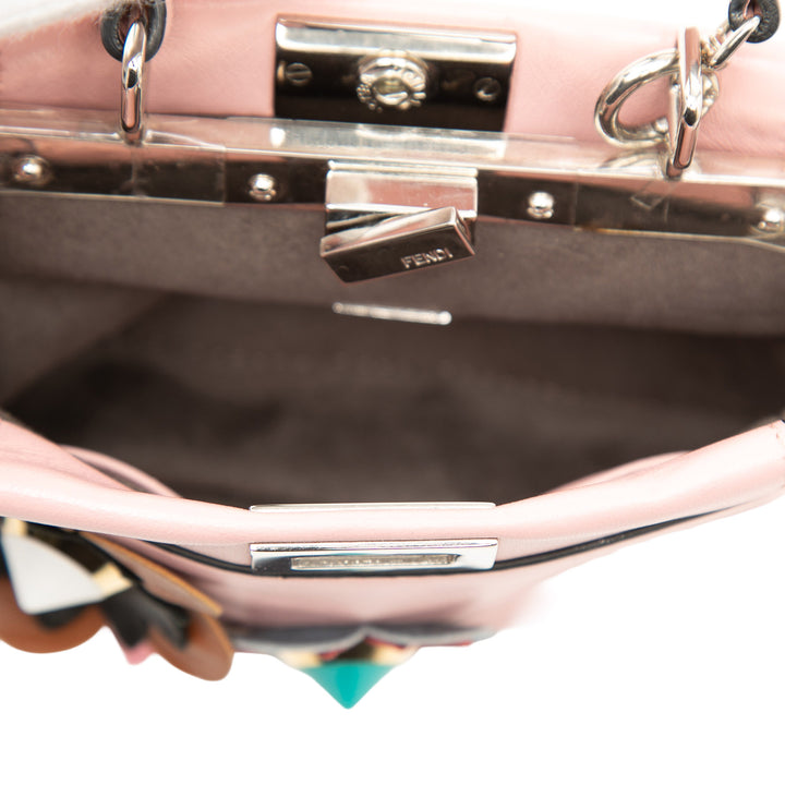 Fendi Micro Cuir Flowerland Peekaboo Sac