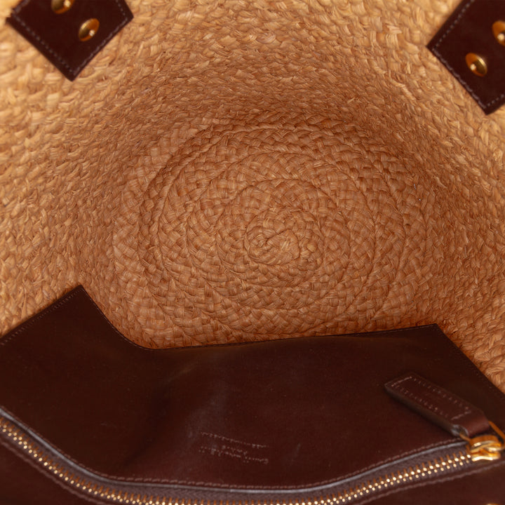Saint Laurent Cabas Panier Petit Beige – vue 4 – GABY PARIS