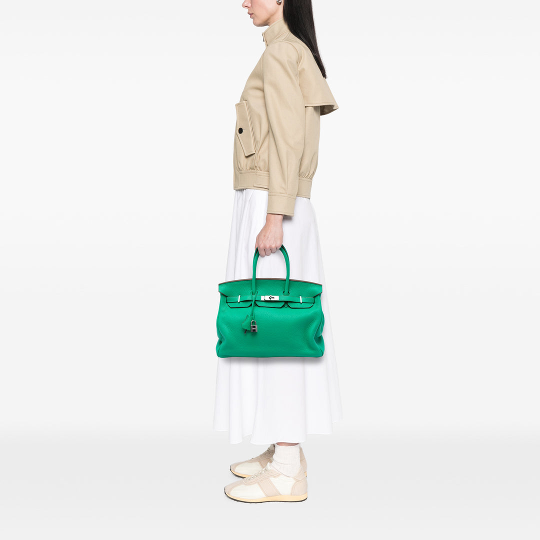 Hermès Clemence Birkin Retourne 35