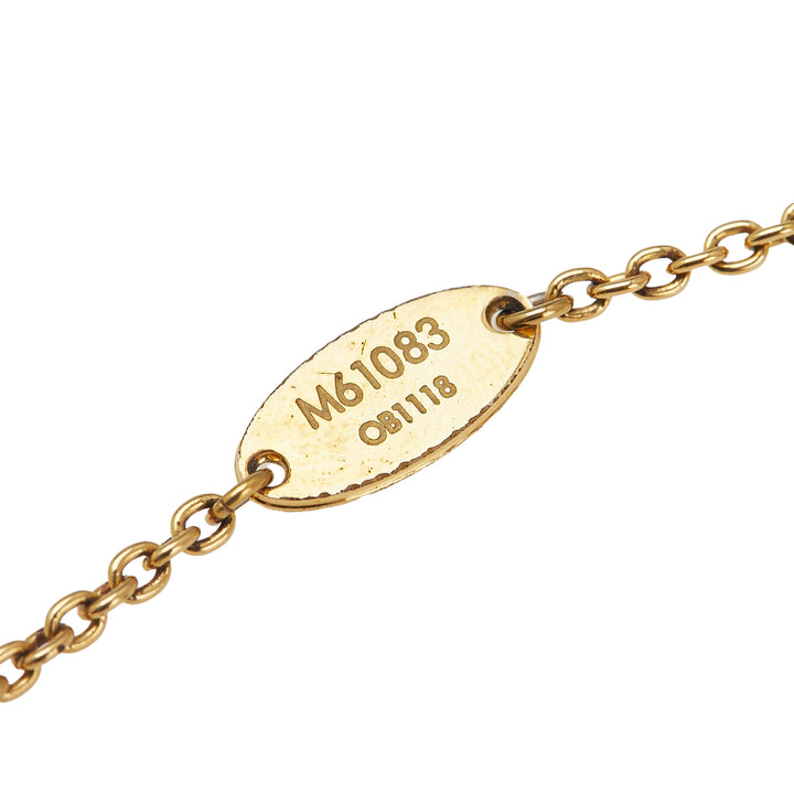 plaqué Essential V Collier Doré