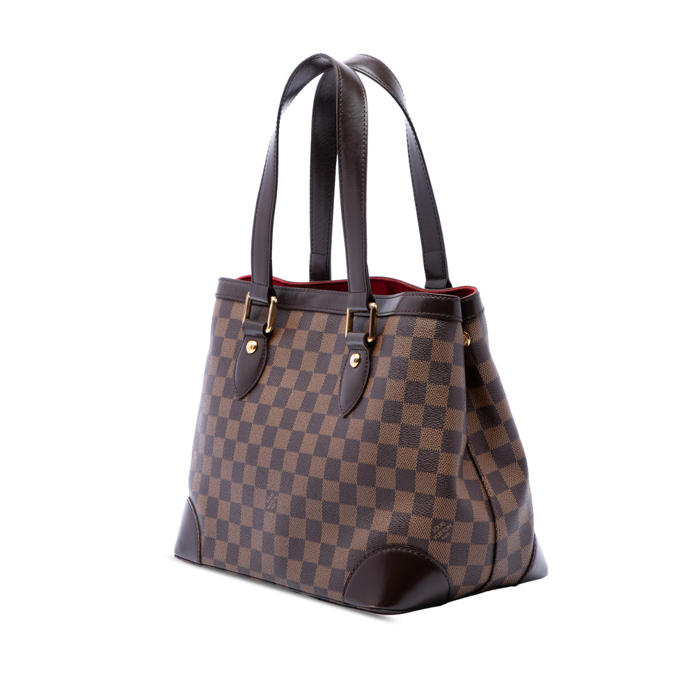 Louis Vuitton Cabas Hampstead Damier Ébène PM Marron – vue 2 – GABY PARIS