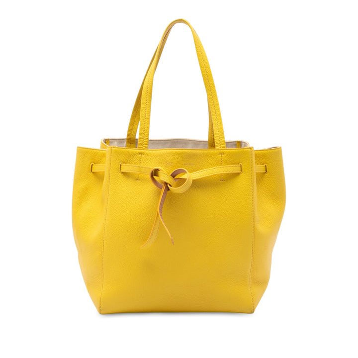 Celine Small Cuir de veau grainé Phantom Cabas Cabas