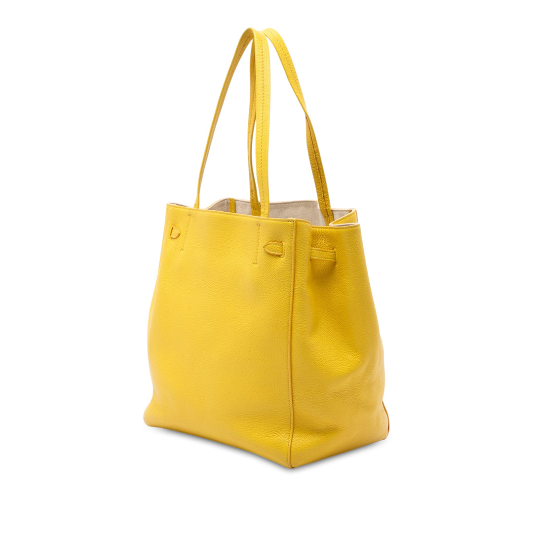 Celine Small Cuir de veau grainé Phantom Cabas Cabas