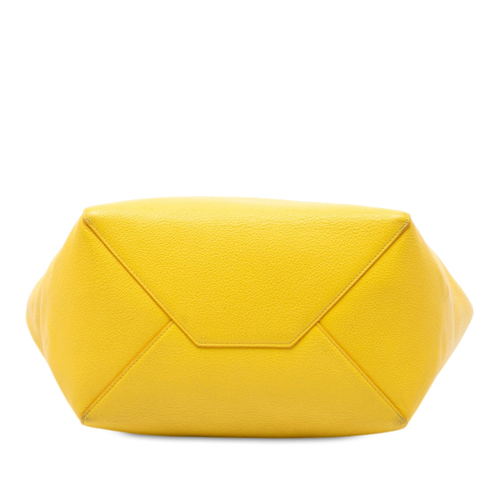 Celine Small Cuir de veau grainé Phantom Cabas Cabas