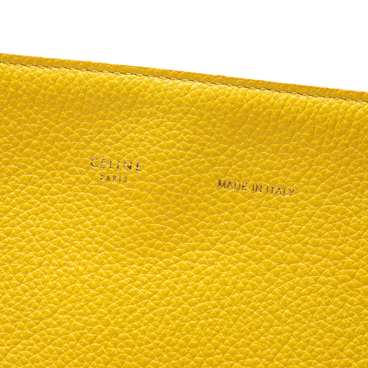 Celine Small Cuir de veau grainé Phantom Cabas Cabas