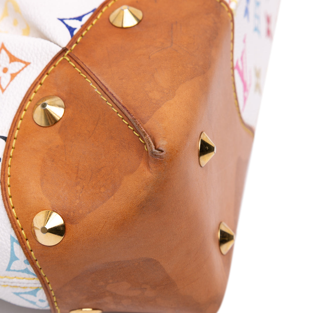 Louis Vuitton Monogram Multicolore Judy MM Blanc