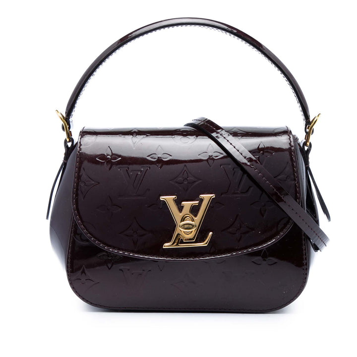 Pasadena Cuir verni Monogram Violet