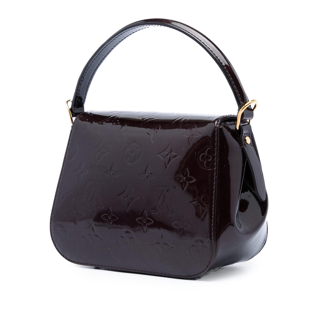 Pasadena Cuir verni Monogram Violet