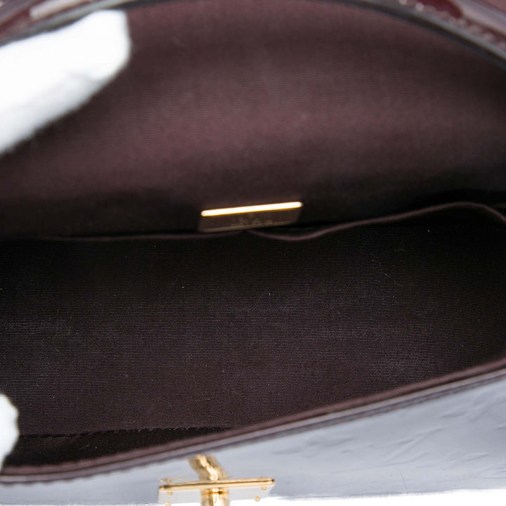 Pasadena Cuir verni Monogram Violet