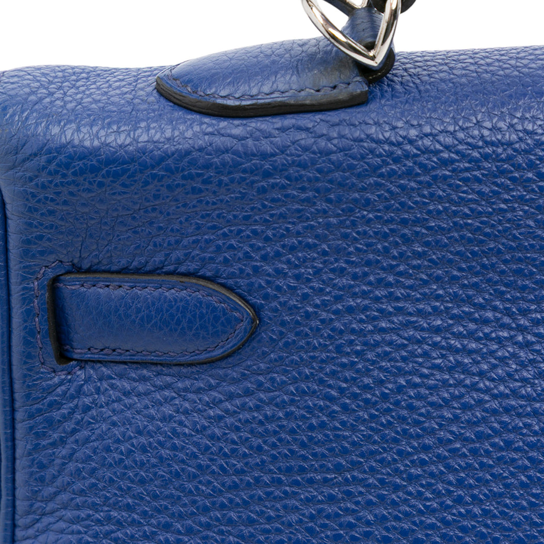 Hermès Togo Kelly II Retourne 35 Bleu – GABY PARIS Authentique